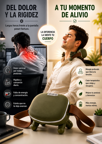 Masajeador Muscular con Calor Terapéutico | MAEL