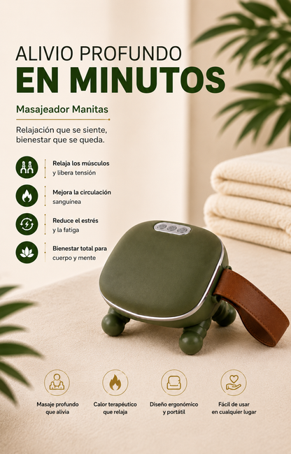 Masajeador Muscular con Calor Terapéutico | MAEL